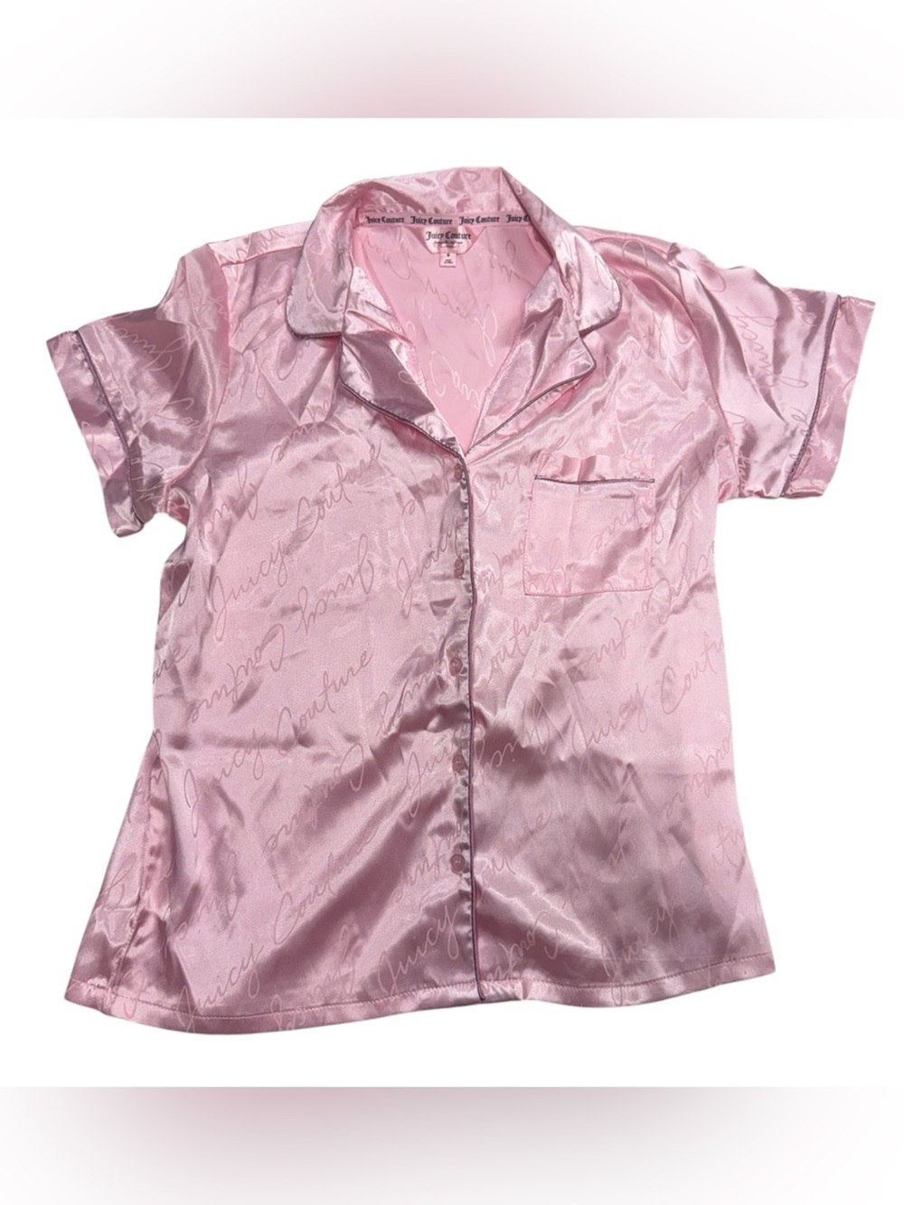 Juicy Couture size small sleepwear short sleeve t-shirt in perfect condition!